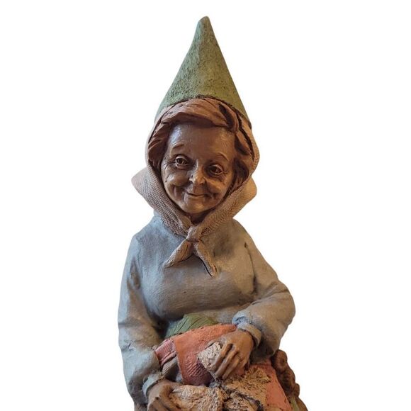 OLYMPIA 1990 Tom Clark Gnome Cairn Signed Art Sculpture Fairy Troll Renaissance - Picture 2 of 9
